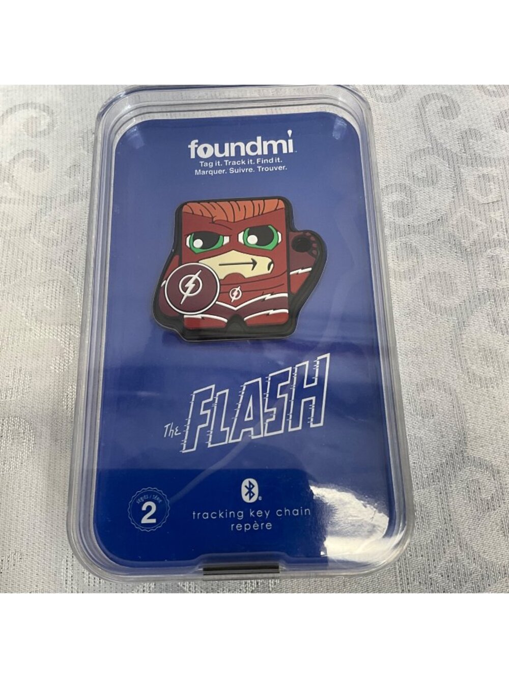 Foundmi The Flash Bluetooth Tracking Keychain With App Compatibility